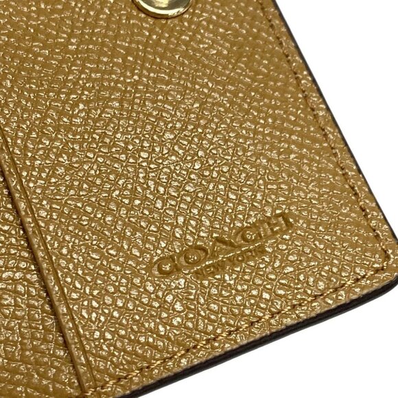 Auth COACH - F76741 White Leather Key Case - Picture 7 of 10